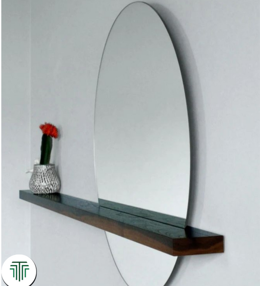 SHELF WITH MIRROR